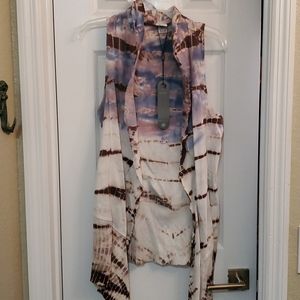 Adorable boho vest top